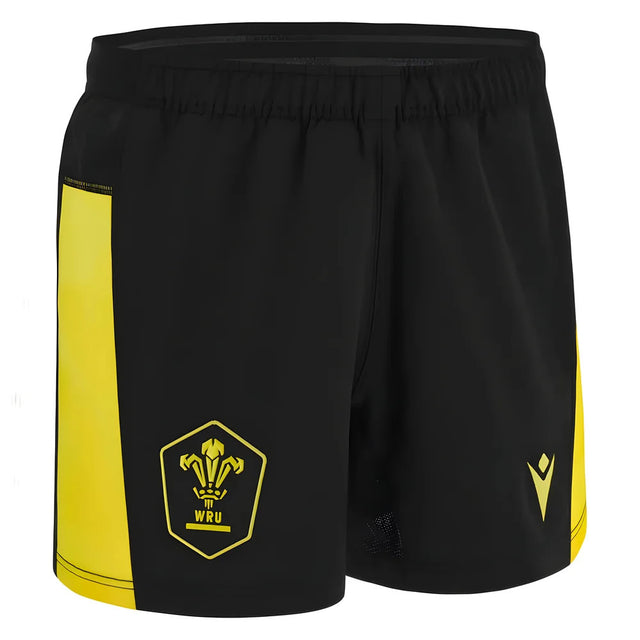 2023-2024 Wales Rugby Away Shorts (Black)_1