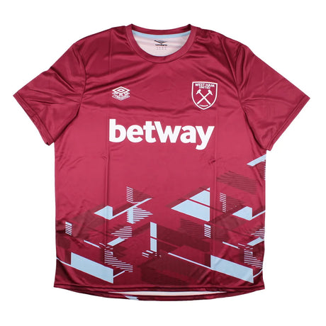 2023-2024 West Ham Warm Up Jersey (Claret)_1