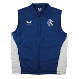 2023-2024 Rangers Coaches Match Day Bench Gilet (Blue)_1