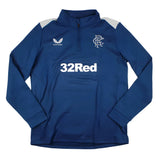 2023-2024 Rangers Coaches Fleece Half Zip Midlayer (Blue)_1