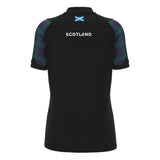 2023-2024 Scotland Rugby Travel Polo Shirt (Black) - Ladies_1
