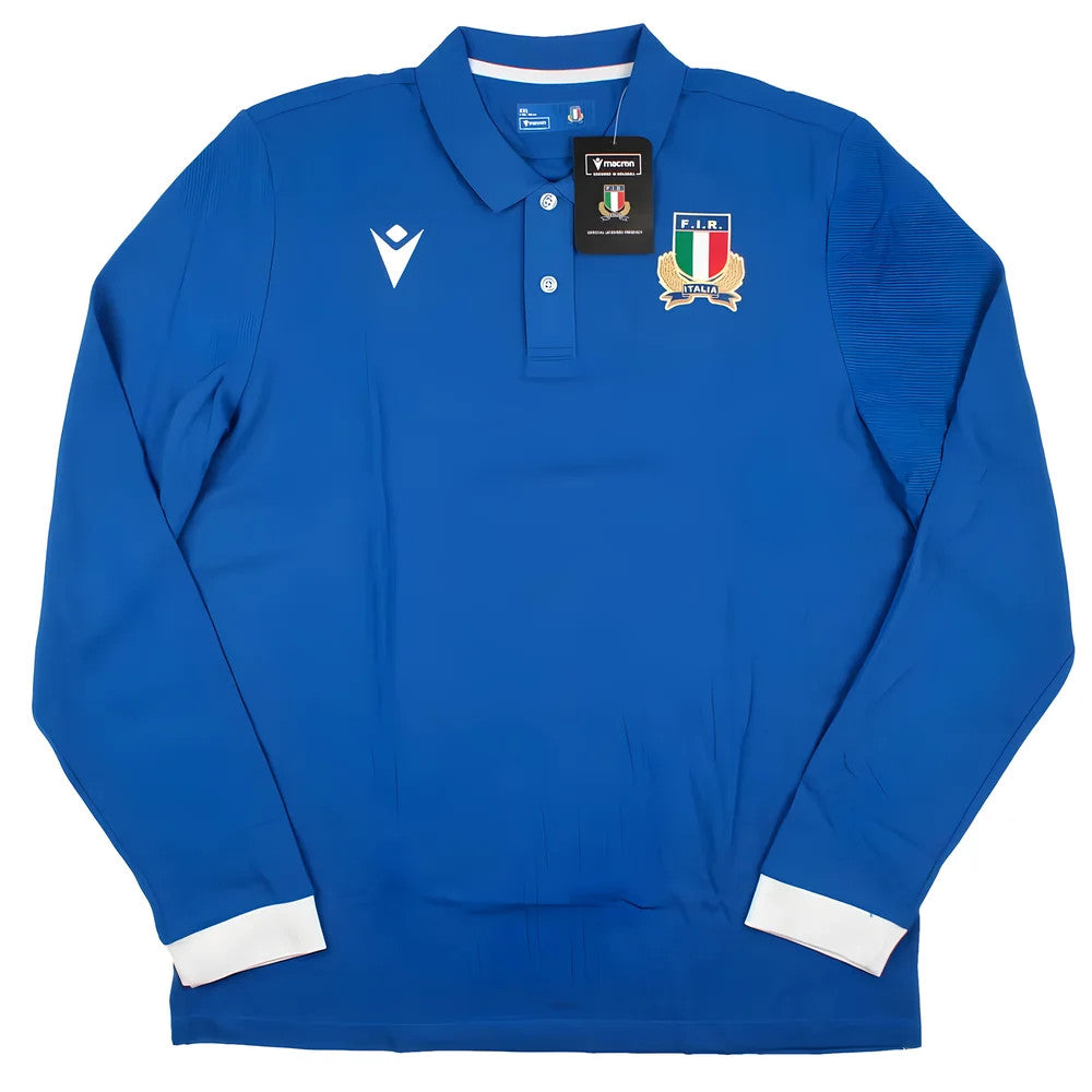 2023-2024 Italy Rugby Home LS Cotton Shirt