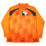 2023-2024 Man City Pre-Match LS Sweat Top (Orange)_1