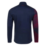 2023-2024 England Rugby Warm Up Mid Layer Top (Navy Blazer)_1