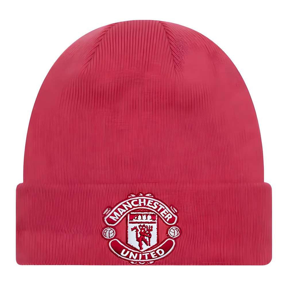 Manchester United Seasonal Cuff Beanie (Light Pink)_1