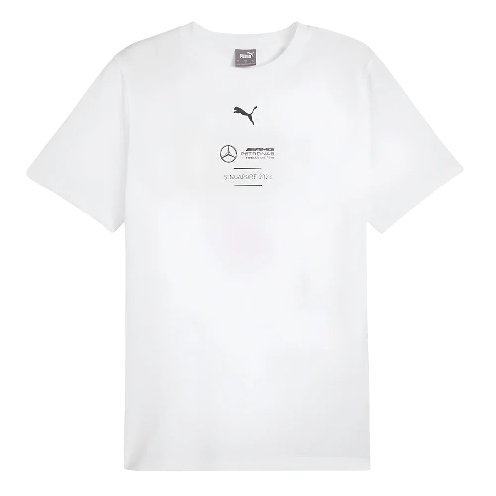2023 Mercedes Singapore Race Tee (White)_1