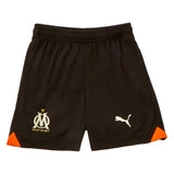 2023-2024 Marseille Third Shorts (Black) - Kids_1