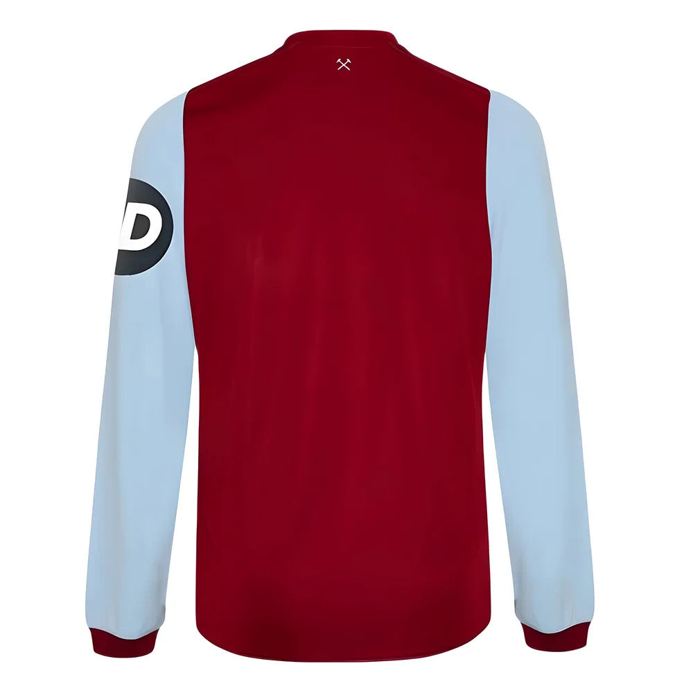 2023-2024 West Ham Long Sleeve Home Shirt (Kids)_1