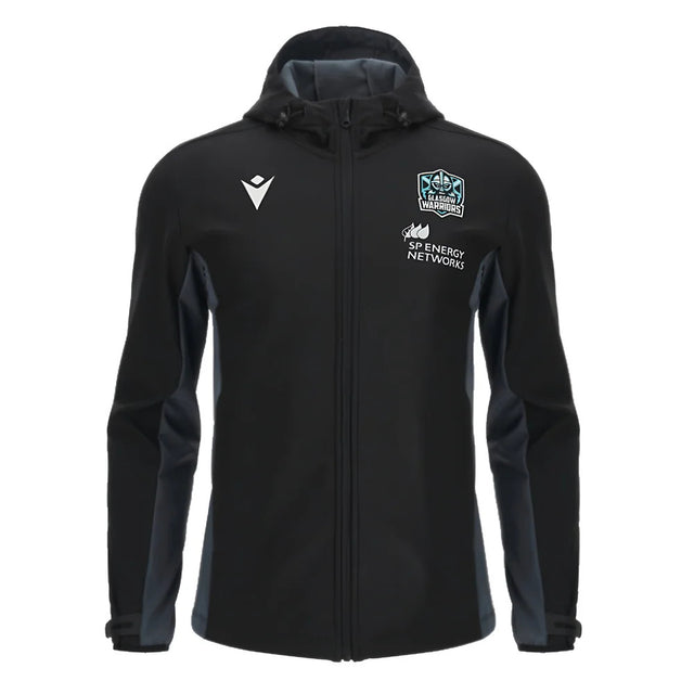 2023-2024 Glasgow Warriors Softshell Jacket (Black)_1