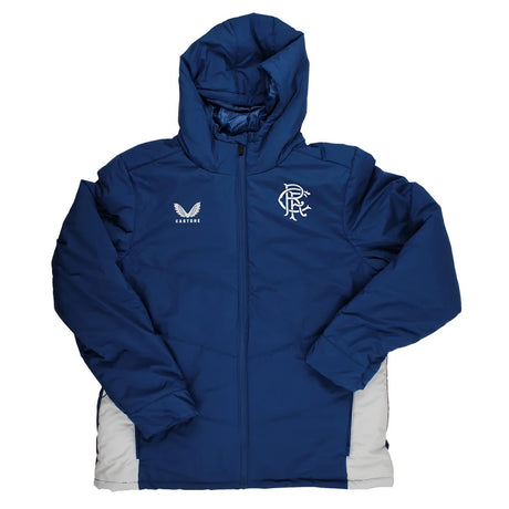 2023-2024 Rangers Coaches Match Day Bench Jacket (Blue)_1