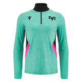 2023-2024 Ospreys Rugby Training 1/4 Zip LS Top (Mint)_1