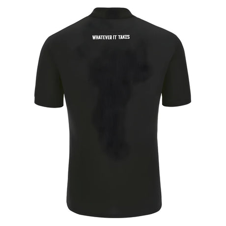 2023-2024 Glasgow Warriors Travel Player Polo Shirt (Black)_1