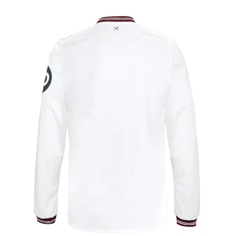 2023-2024 West Ham Long Sleeve Away Shirt (Kids)_1