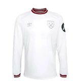 2023-2024 West Ham Long Sleeve Away Shirt (Kids)_1