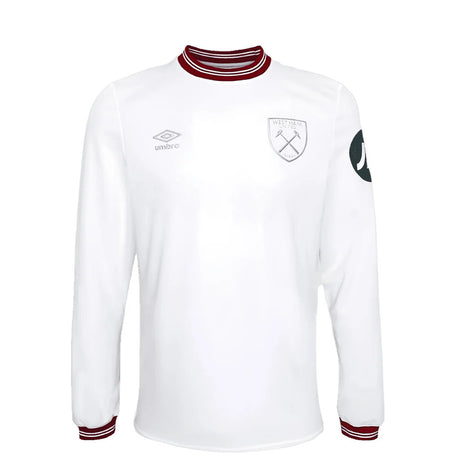 2023-2024 West Ham Long Sleeve Away Shirt (Kids)_1