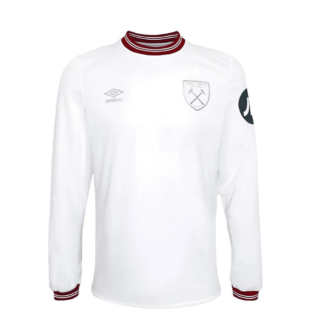 2023-2024 West Ham Long Sleeve Away Shirt (Kids)_1
