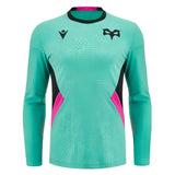 2023-2024 Ospreys Rugby Long Sleeve Training Tee (Turquoise)_1