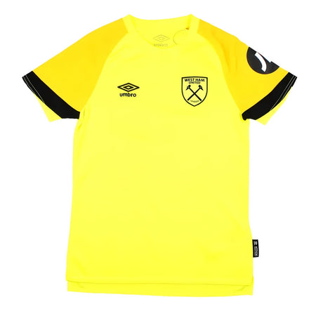2023-2024 West Ham Change Goalkeeper Shirt (Yellow) - Kids_1