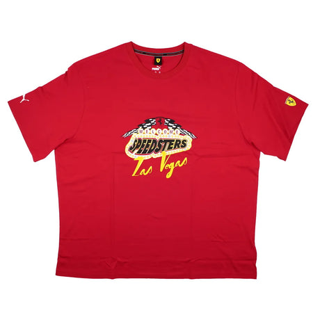 2023 Ferrari Race Garage Crew Las Vegas Tee (Red)_1