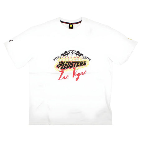 2023 Ferrari Race Garage Crew Las Vegas Tee (White)_1