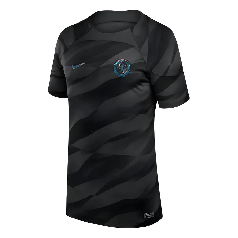 2023-2024 Chelsea Home Goalkeeper Shirt (Black) - KIds_1