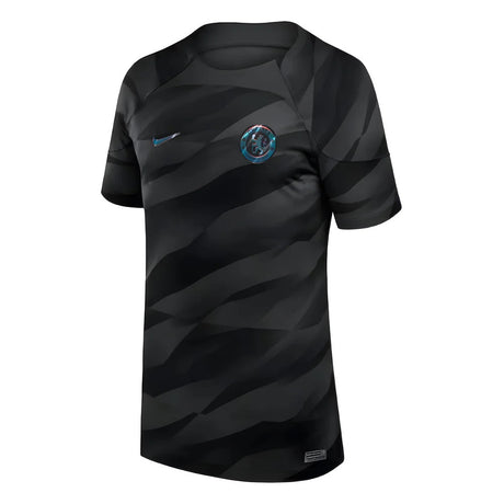 2023-2024 Chelsea Home Goalkeeper Shirt (Black) - KIds_1