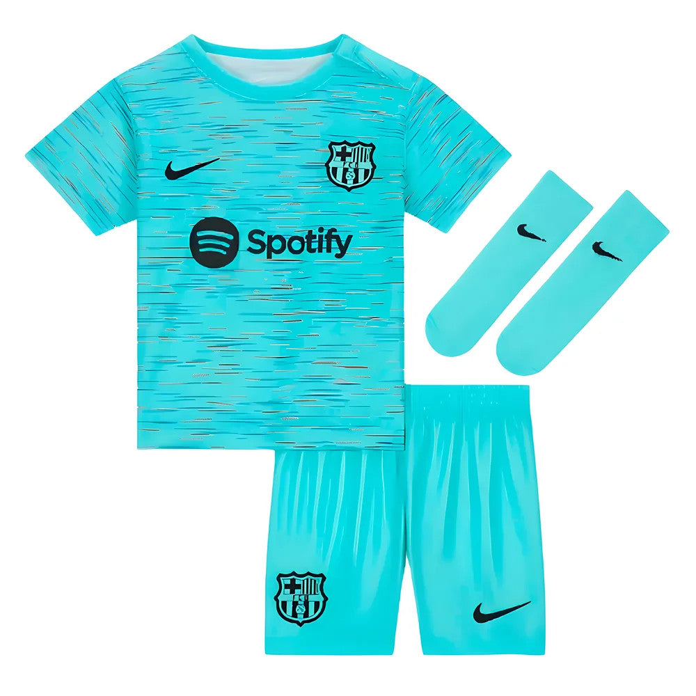 2023-2024 Barcelona Infants Baby Third Kit_1