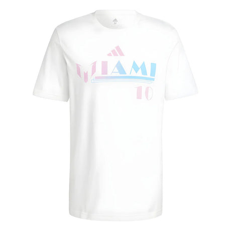 2023-2024 Inter Miami Messi Miami 10 T-Shirt (White)_1