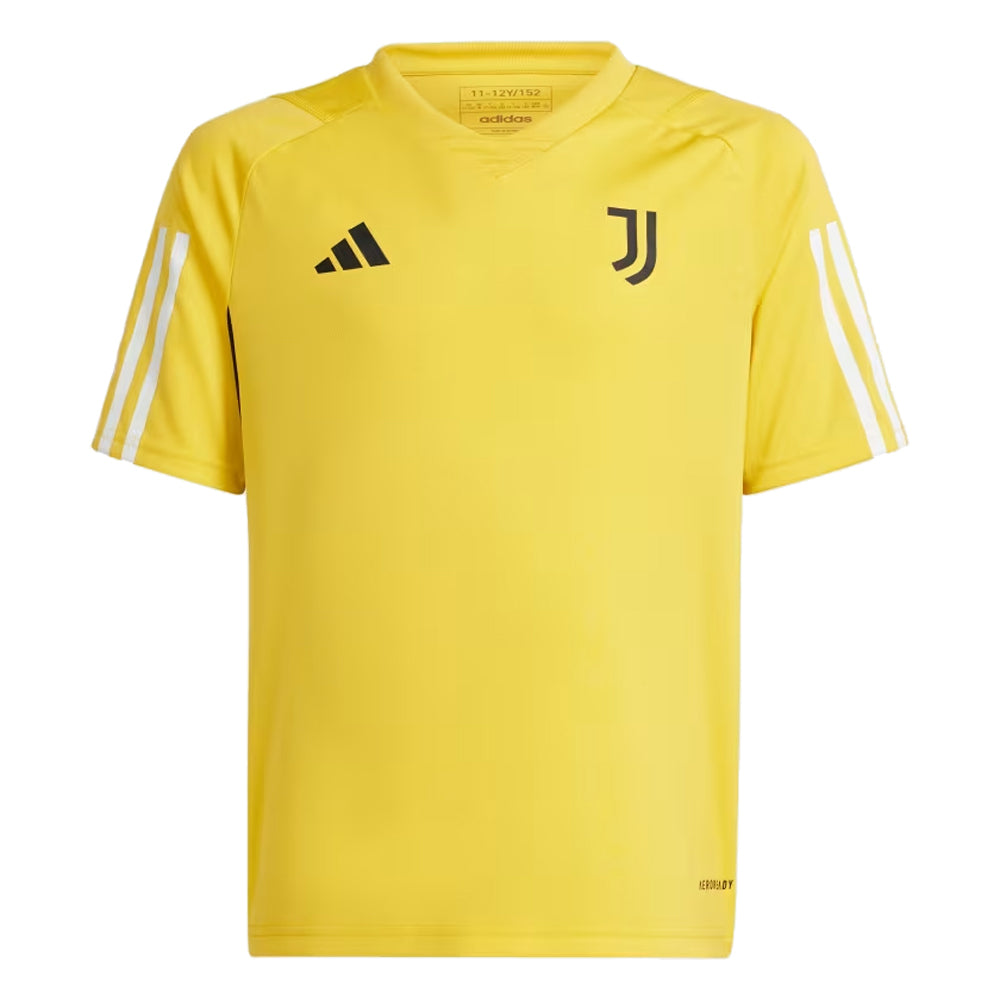 2023-2024 Juventus Training Shirt (Bold Gold) - Kids_1