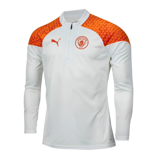 2023-2024 Man City Training Half Zip Top (Marble)_1