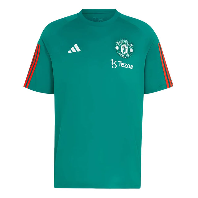 2023-2024 Man Utd Training Tee (Green)_1