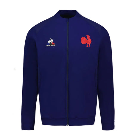 2023-2024 France Rugby Zipped Sweatshirt (Blue)_1