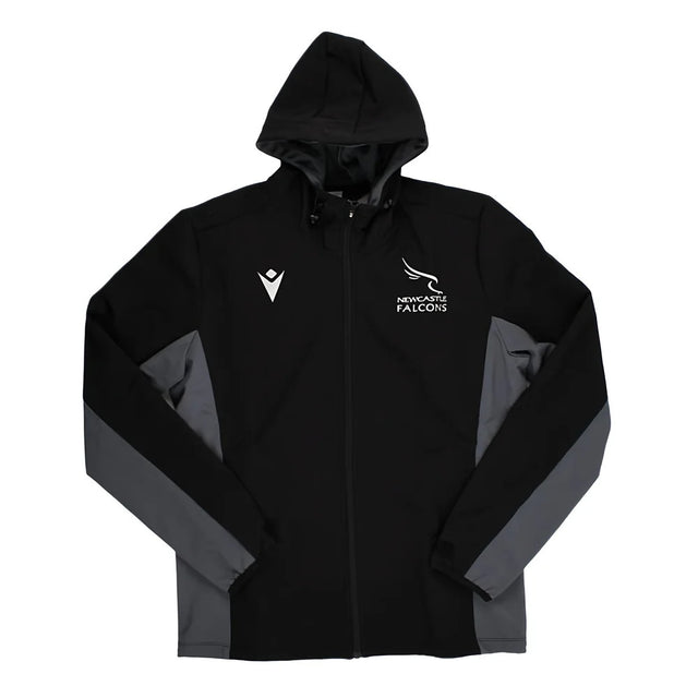 2023-2024 Newcastle Falcons Softshell Jacket (Black)_1