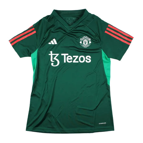 2023-2024 Man Utd Training Shirt (Green) - Ladies_1