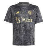 2023-2024 Man Utd Pre-Match Shirt (Black) - Kids_1