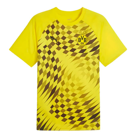2023-2024 Borussia Dortmund Pre-Match Shirt (Cyber Yellow)_1