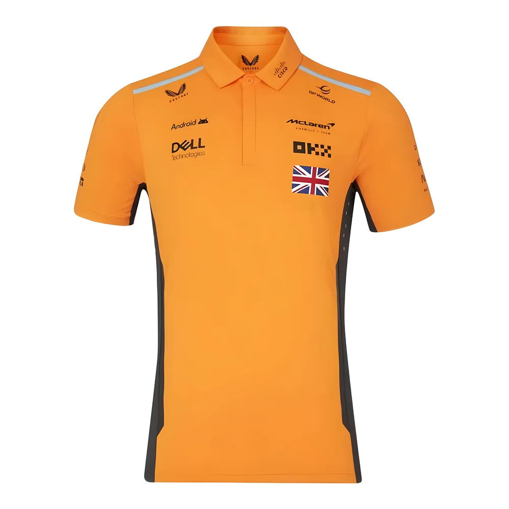 2024 McLaren Lando Norris Replica Polo Shirt (Autumn Glory)_1