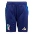 2024-2025 Italy Training Shorts (Navy) - Kids_0