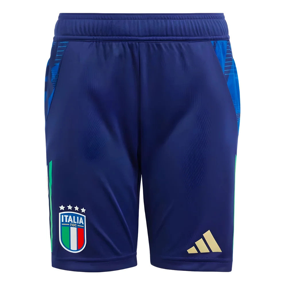 2024-2025 Italy Training Shorts (Navy) - Kids_0