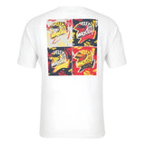 2024 Red Bull Racing Max Verstappen Pop Art Oversized T-Shirt (White)_1