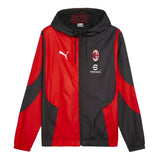 2023-2024 AC Milan Prematch Woven Jacket (Black)_1