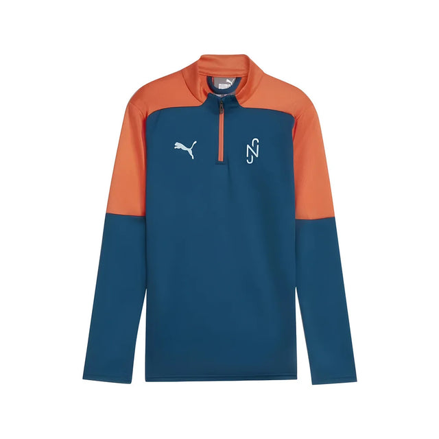 Neymar JR 1/4 Zip Top (Ocean Tropic) - Kids_1