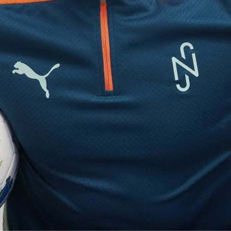 Neymar JR 1/4 Zip Top (Ocean Tropic) - Kids_1