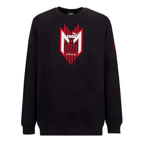 2023-2024 AC Milan FtblIcons Crew Sweat (Black)_1
