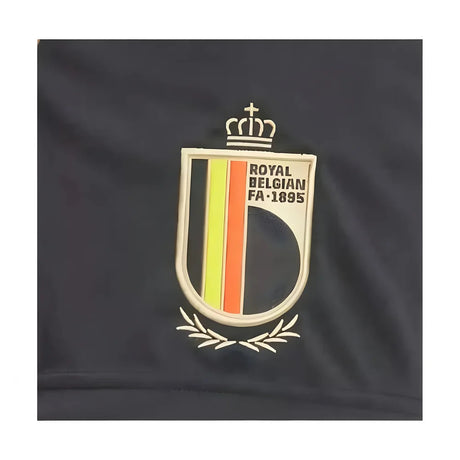 2024-2025 Belgium Home Shorts (Black)_1