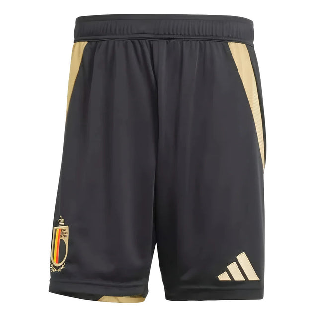 2024-2025 Belgium Home Shorts (Black)_1