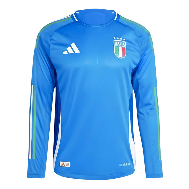 2024-2025 Italy Authentic Long Sleeve Home Shirt_1