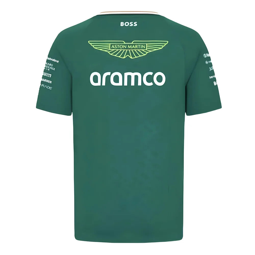2024 Aston Martin Mens Team Tee (Green)_1