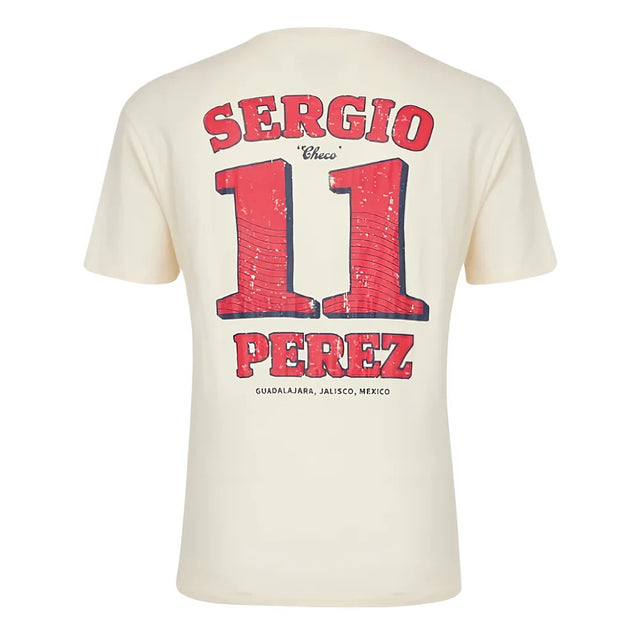 2024 Red Bull Sergio Perez Vintage Oversized Tee (Ecru)_1