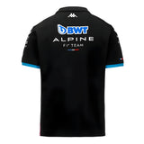 2024 Alpine BWT Team Polo Shirt (Black) - Kids_1